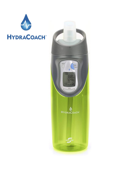 HydraCoach - Green- 22Oz BPA-Free Bottle.