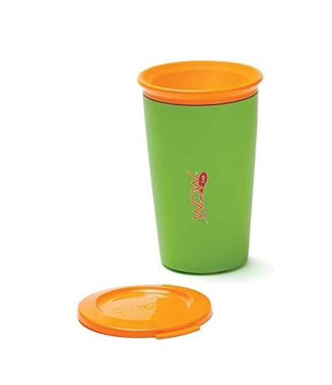 WOW CUP - 206 SPILL FREE DRINKING CUP - GREEN