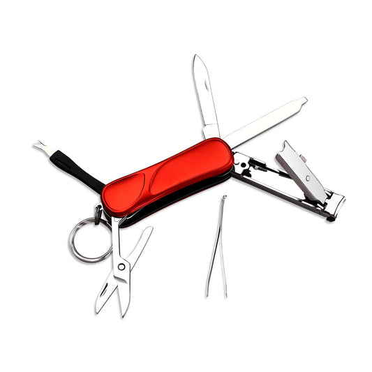 MUNKEES 6-Function Manicure Keychain Multi-Tool, 50% Off