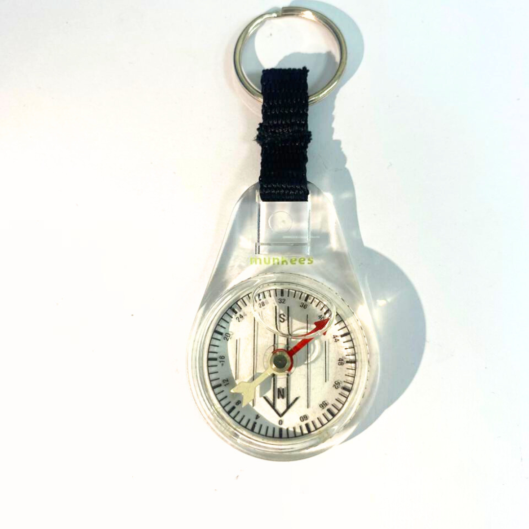 MUNKEES Compass with Keyring, 50% OFF